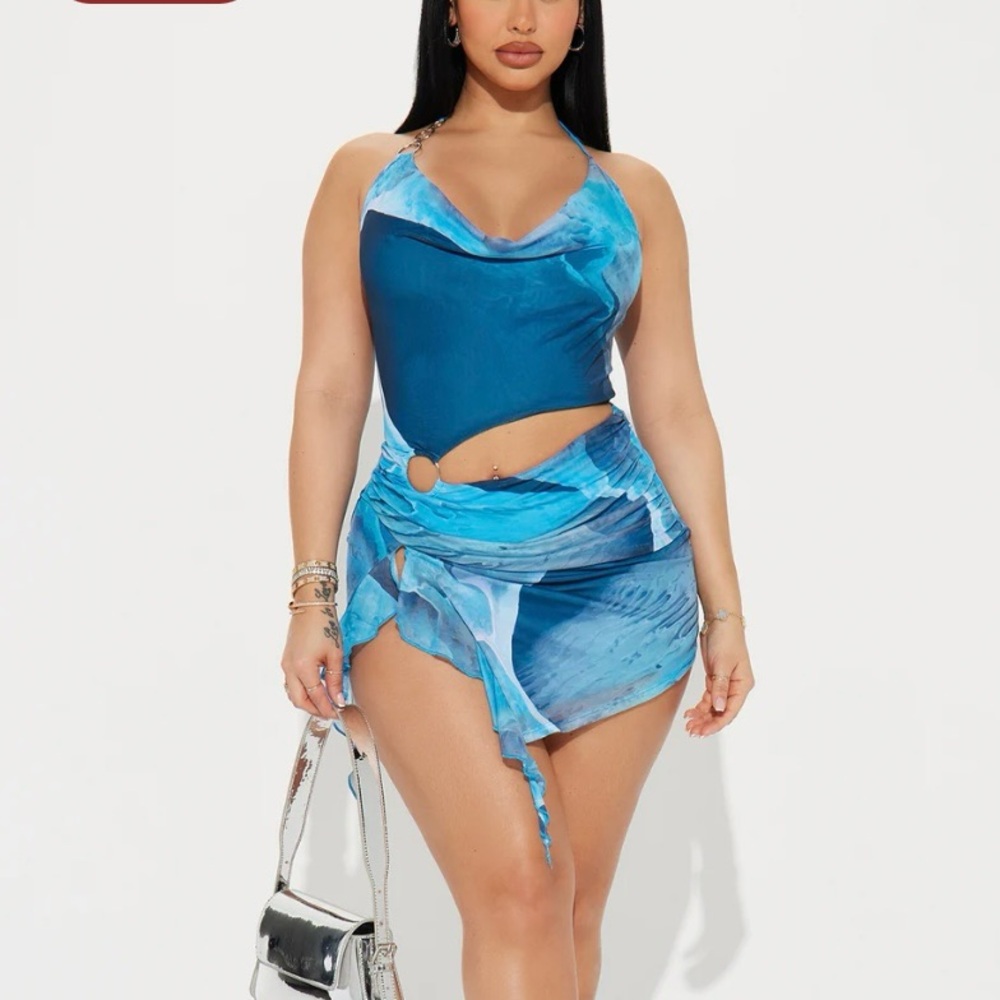 In Your Dreams Mesh Mini Dress